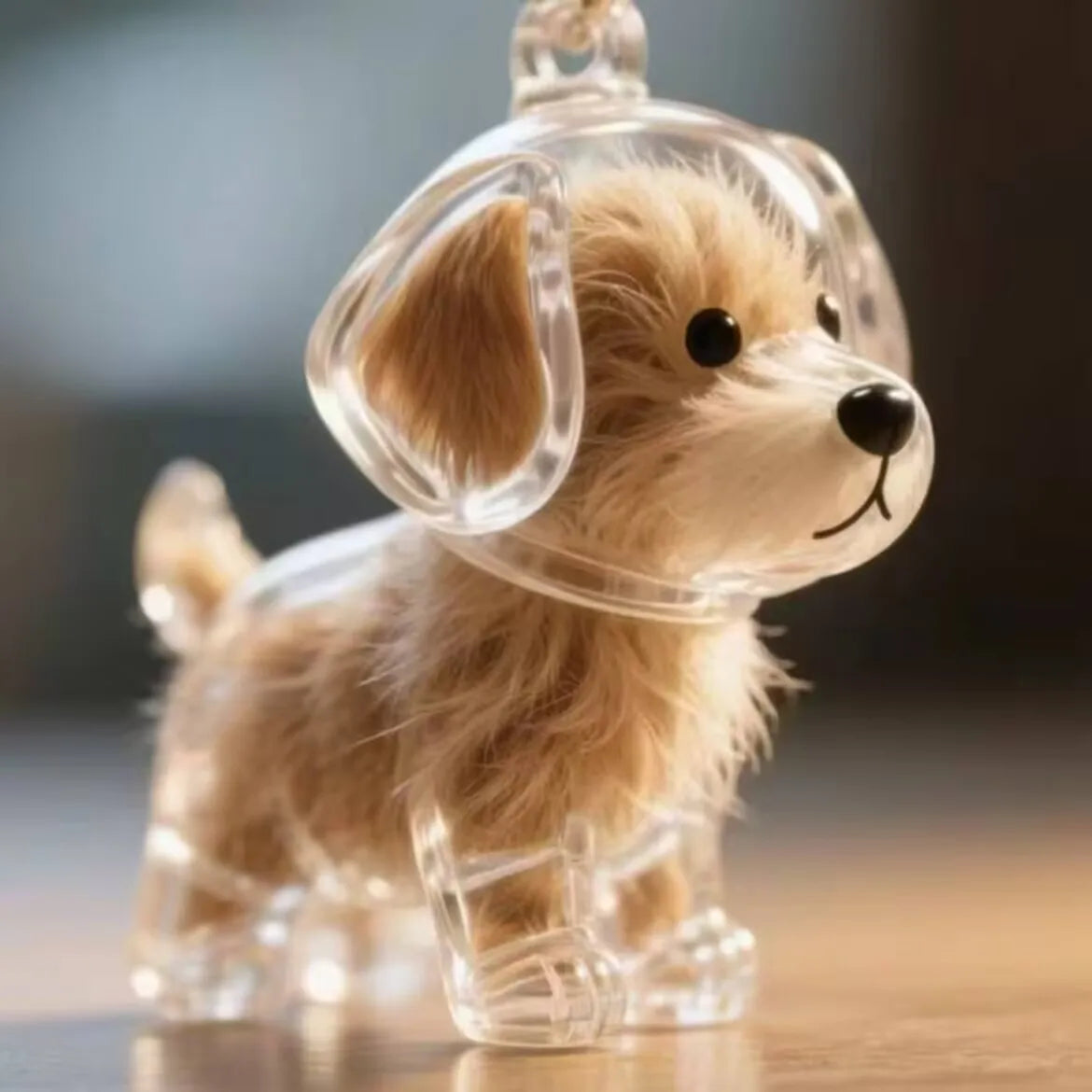 Turn your pet’s fur into a meaningful keepsake you can carry with you every day. This clear memorial capsule lets you safely store a small amount of your dog or cat’s hair — a beautiful reminder of love, memories, and companionship.